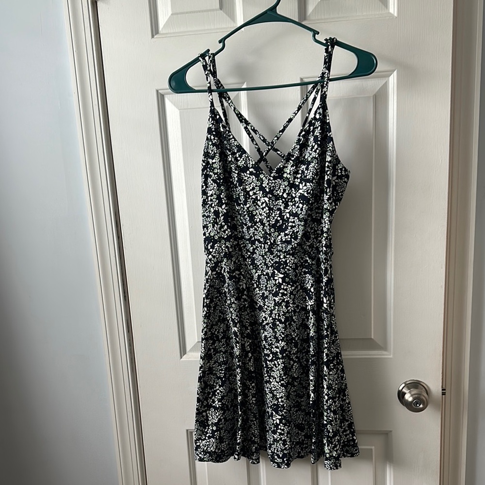 Nine Britton Silver Sequin Sundress Spaghetti Strap